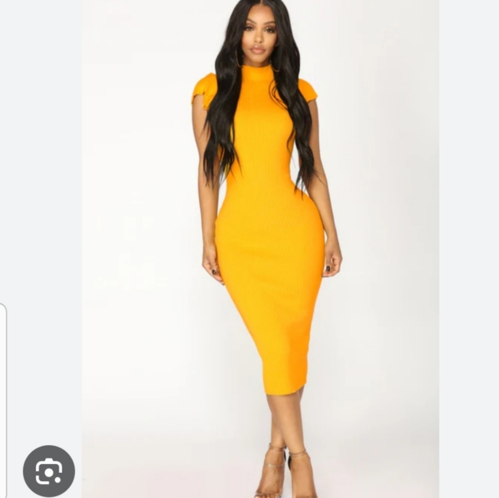 Yellow dress
